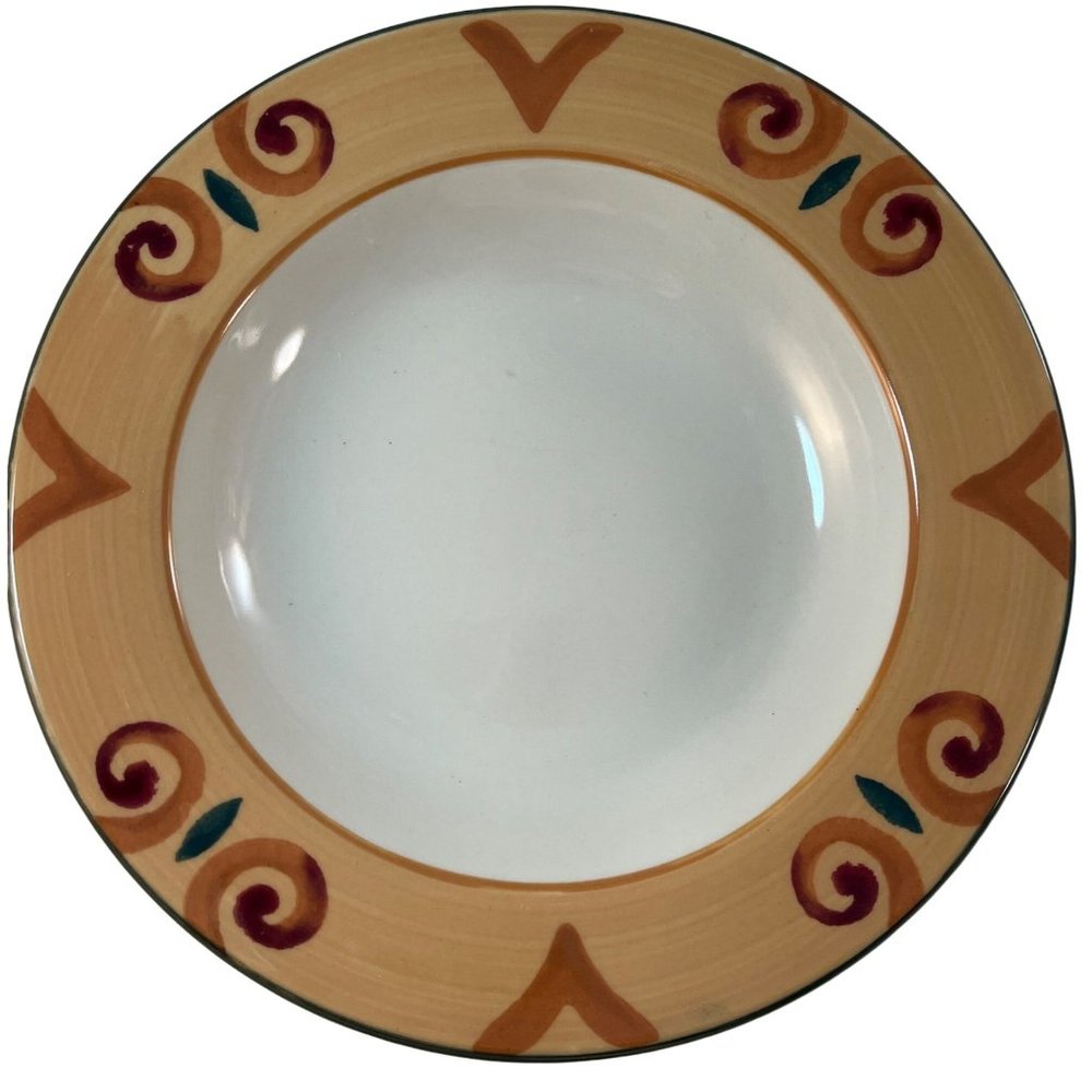 Hartstone Pottery Savannah Large Rim Soup Bowls Lot of 2